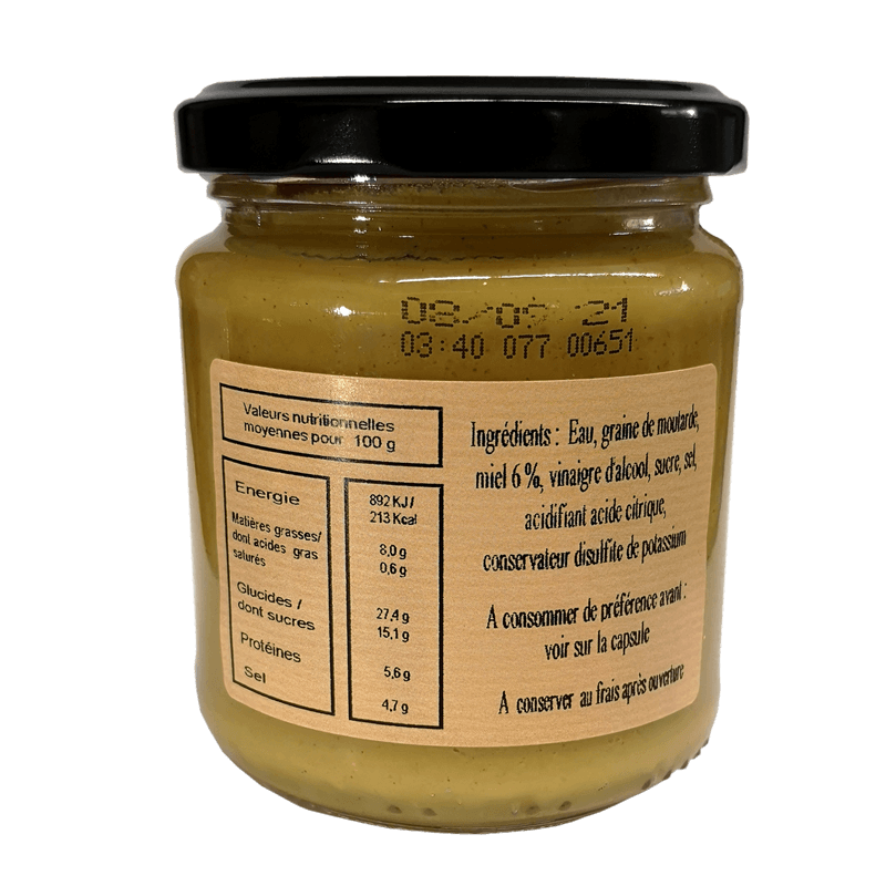 Moutarde au miel
