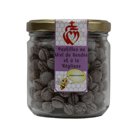 Pastilles miel et réglisse