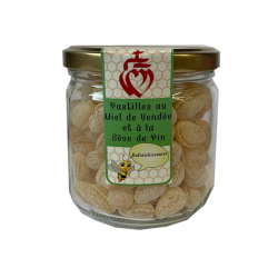 Pastilles miel et sève de pin