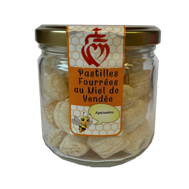 Pastilles fourrées au miel