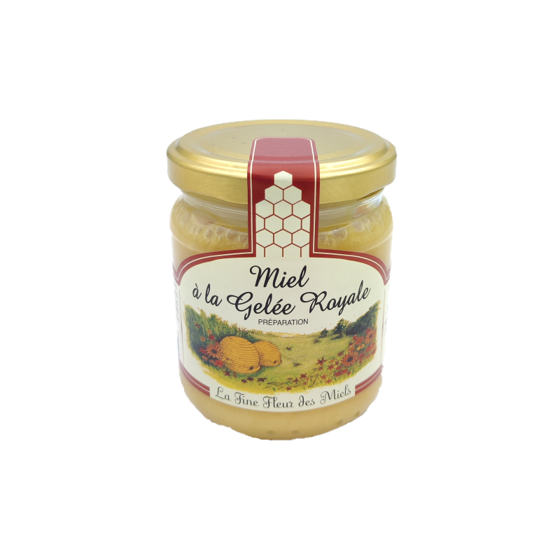 Préparation à base de miel et de gelée royale