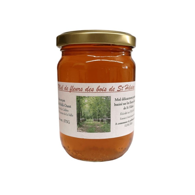 Miel de fleurs des bois de St Hilaire