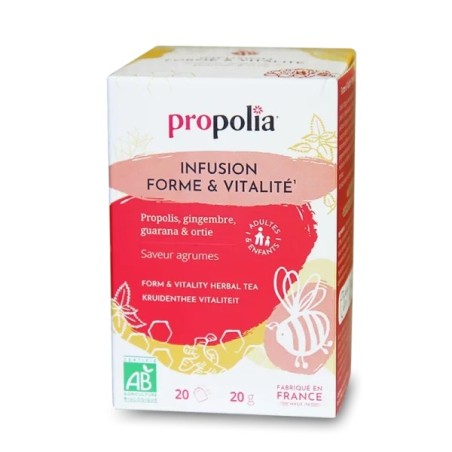 Infusion Forme & Vitalité Bio Propolis & Plantes