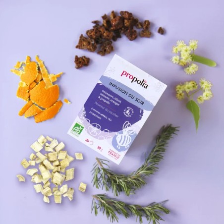 Infusion du soir à la propolis