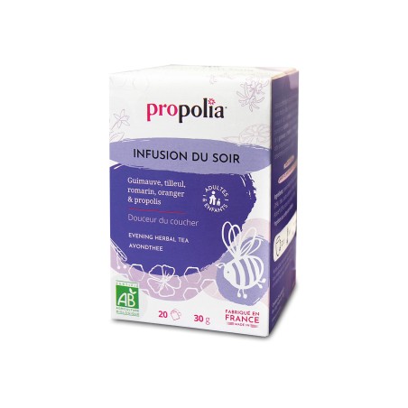 Infusion du soir à la propolis