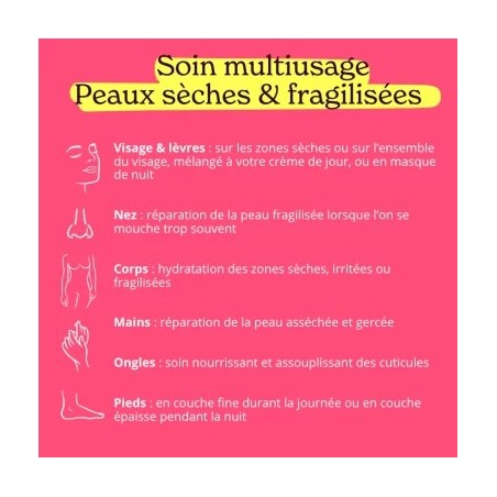 Baume Actif® certifié Bio Propolis, Karité & Miel