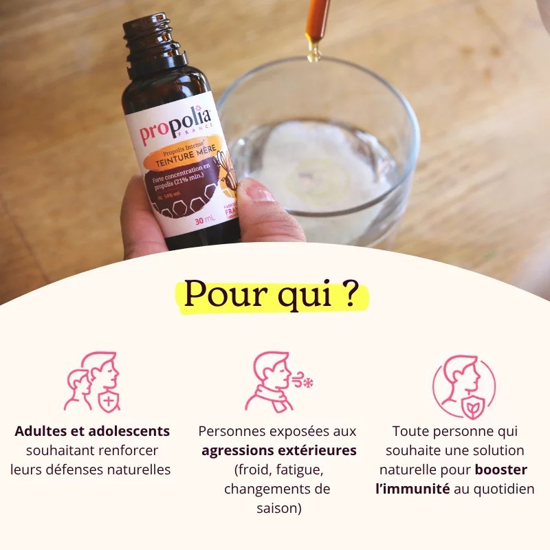Teinture mère de Propolis ultra concentrée