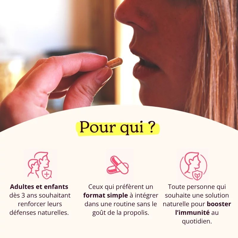 Gélules de Propolis Brune - Propolis Ultra®