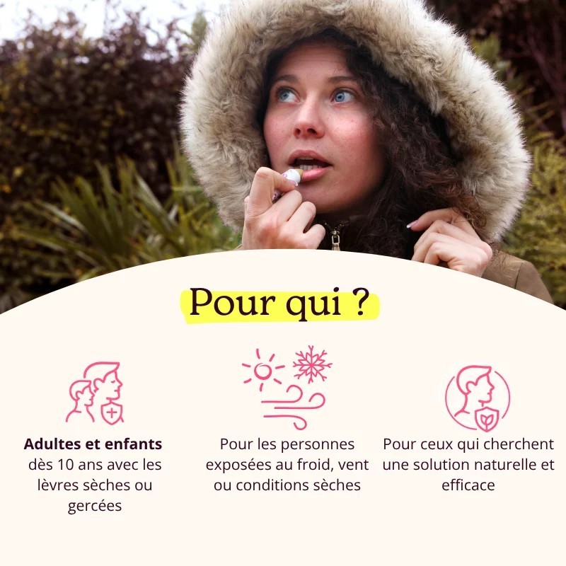 Baume à lèvres Propolis & Karité