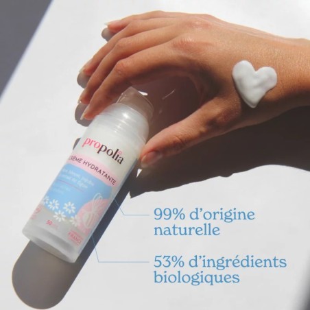 Crème hydratante Peaux sèches & sensibles Certifiée Cosmos Organic
