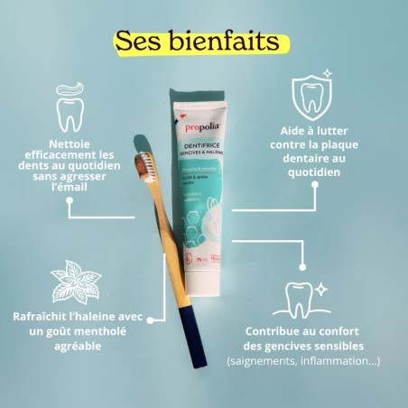 Dentifrice Propolis & Menthe