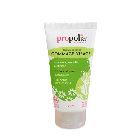 Gommage visage Bio Propolis, Aloe Vera & Abricot